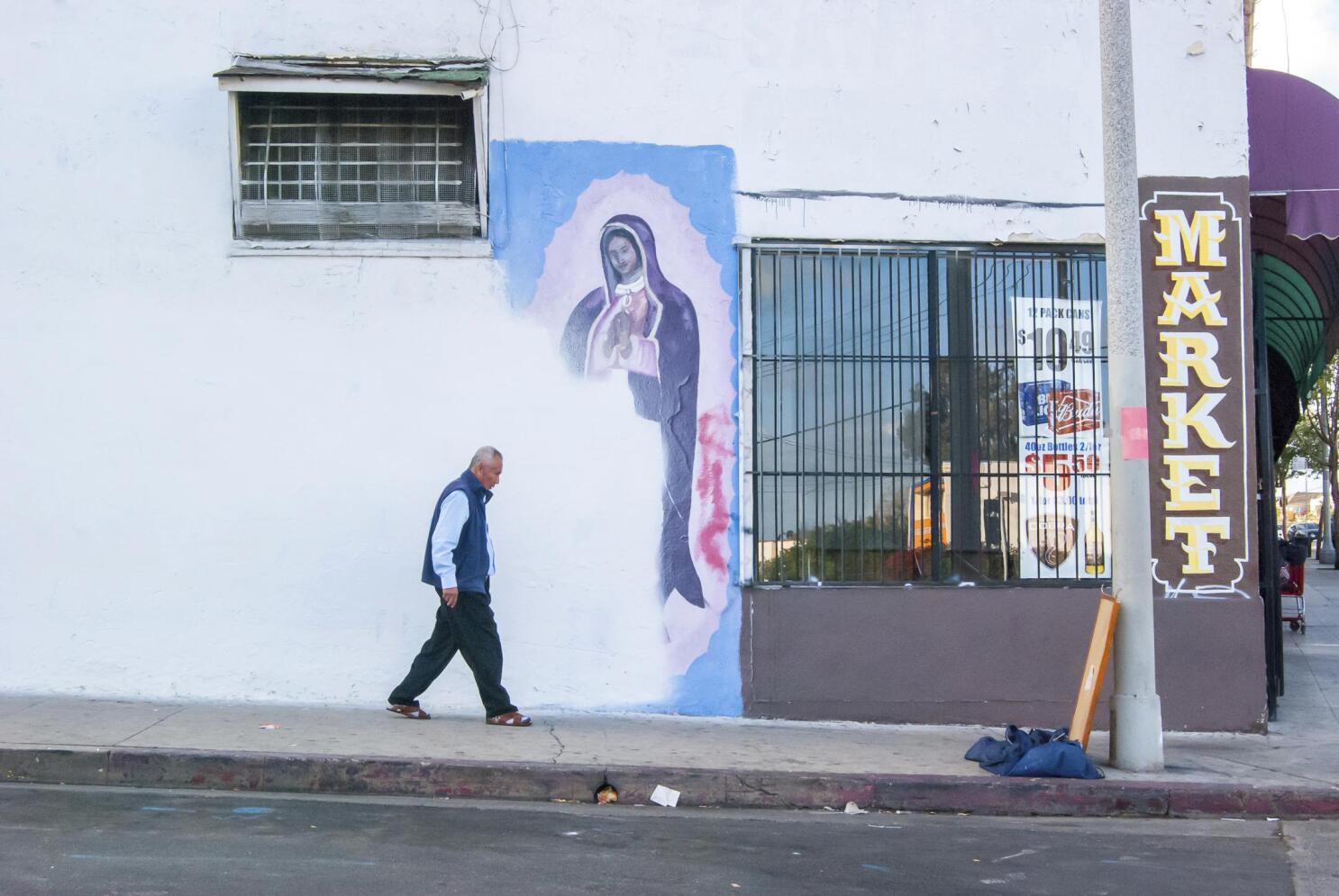 Advocates chronicle LA's Virgin of Guadalupe street art | AP News